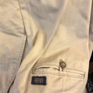 I-Zod Kahki pants.  Perfect for casual or night on town.